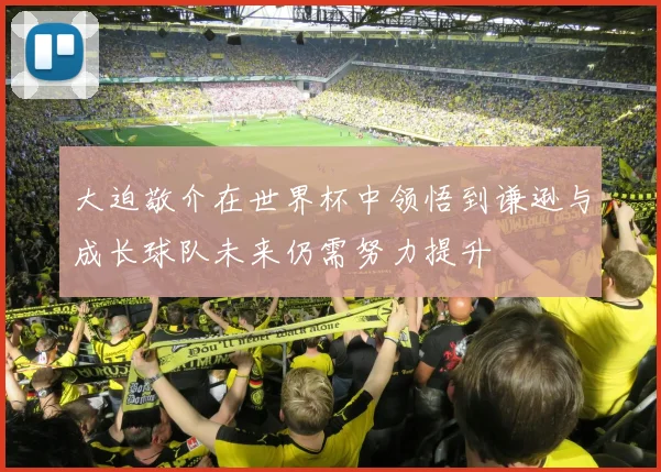 大迫敬介在世界杯中领悟到谦逊与成长球队未来仍需努力提升
